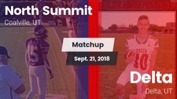 Matchup: North Summit vs. Delta  2018