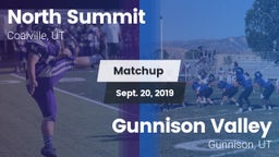Matchup: North Summit vs. Gunnison Valley  2019