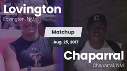 Matchup: Lovington vs. Chaparral  2017