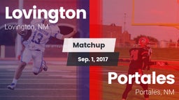 Matchup: Lovington vs. Portales  2017