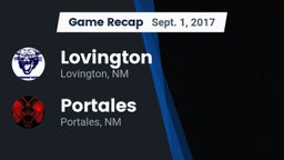 Recap: Lovington  vs. Portales  2017