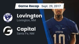 Recap: Lovington  vs. Capital  2017