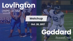 Matchup: Lovington vs. Goddard  2017