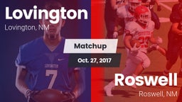 Matchup: Lovington vs. Roswell  2017