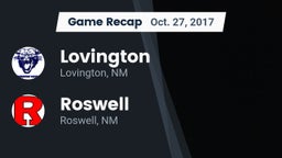 Recap: Lovington  vs. Roswell  2017
