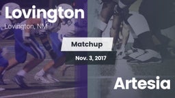 Matchup: Lovington vs. Artesia  2017