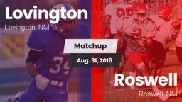Matchup: Lovington vs. Roswell  2018