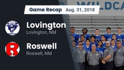 Recap: Lovington  vs. Roswell  2018
