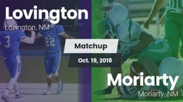 Matchup: Lovington vs. Moriarty  2018