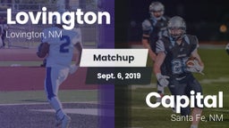 Matchup: Lovington vs. Capital  2019