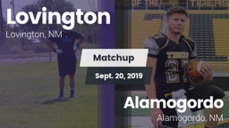 Matchup: Lovington vs. Alamogordo  2019