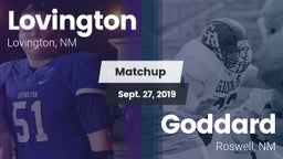 Matchup: Lovington vs. Goddard  2019