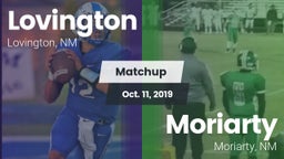 Matchup: Lovington vs. Moriarty  2019