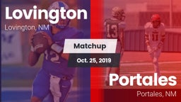 Matchup: Lovington vs. Portales  2019