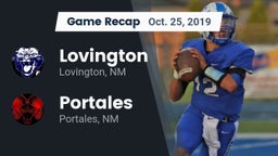 Recap: Lovington  vs. Portales  2019