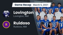 Recap: Lovington  vs. Ruidoso  2021