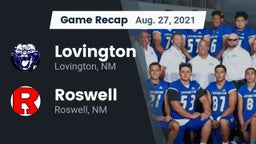 Recap: Lovington  vs. Roswell  2021