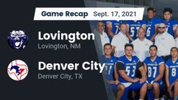 Recap: Lovington  vs. Denver City  2021