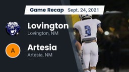 Recap: Lovington  vs. Artesia  2021