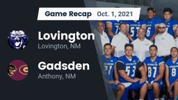 Recap: Lovington  vs. Gadsden  2021