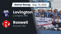 Recap: Lovington  vs. Roswell  2022