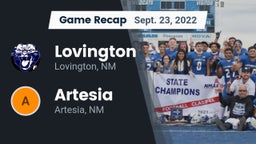 Recap: Lovington  vs. Artesia  2022