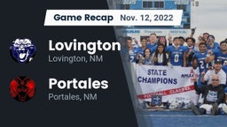 Recap: Lovington  vs. Portales  2022