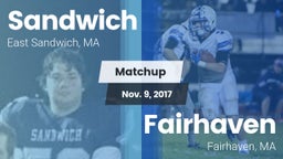 Matchup: Sandwich vs. Fairhaven  2017