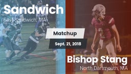 Matchup: Sandwich vs. Bishop Stang  2018