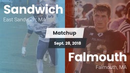 Matchup: Sandwich vs. Falmouth  2018