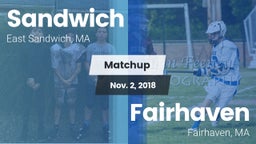 Matchup: Sandwich vs. Fairhaven  2018