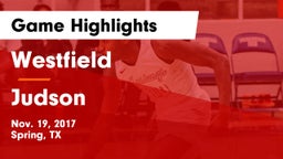Westfield  vs Judson  Game Highlights - Nov. 19, 2017