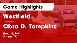 Westfield  vs Obra D. Tompkins  Game Highlights - Nov. 16, 2017