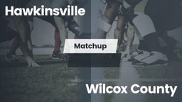 Matchup: Hawkinsville vs. Wilcox County  2016