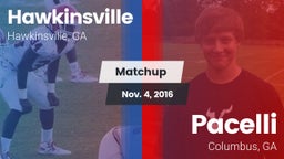 Matchup: Hawkinsville vs. Pacelli  2016
