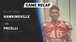 Recap: Hawkinsville  vs. Pacelli  2016