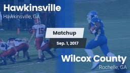 Matchup: Hawkinsville vs. Wilcox County  2017