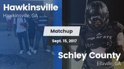 Matchup: Hawkinsville vs. Schley County  2017