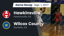 Recap: Hawkinsville  vs. Wilcox County  2017