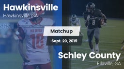 Matchup: Hawkinsville vs. Schley County  2019