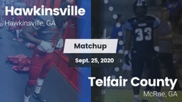 Matchup: Hawkinsville vs. Telfair County  2020