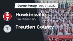 Recap: Hawkinsville  vs. Treutlen County 2022