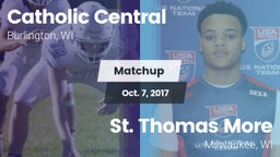 Matchup: Catholic Central vs. St. Thomas More  2017