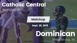 Matchup: Catholic Central vs. Dominican  2018