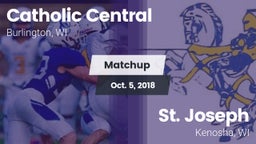 Matchup: Catholic Central vs. St. Joseph  2018