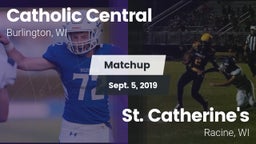 Matchup: Catholic Central vs. St. Catherine's  2019