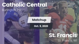 Matchup: Catholic Central vs. St. Francis  2020