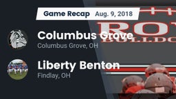 Recap: Columbus Grove  vs. Liberty Benton  2018