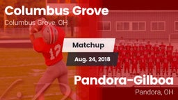 Matchup: Columbus Grove vs. Pandora-Gilboa  2018