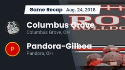 Recap: Columbus Grove  vs. Pandora-Gilboa  2018